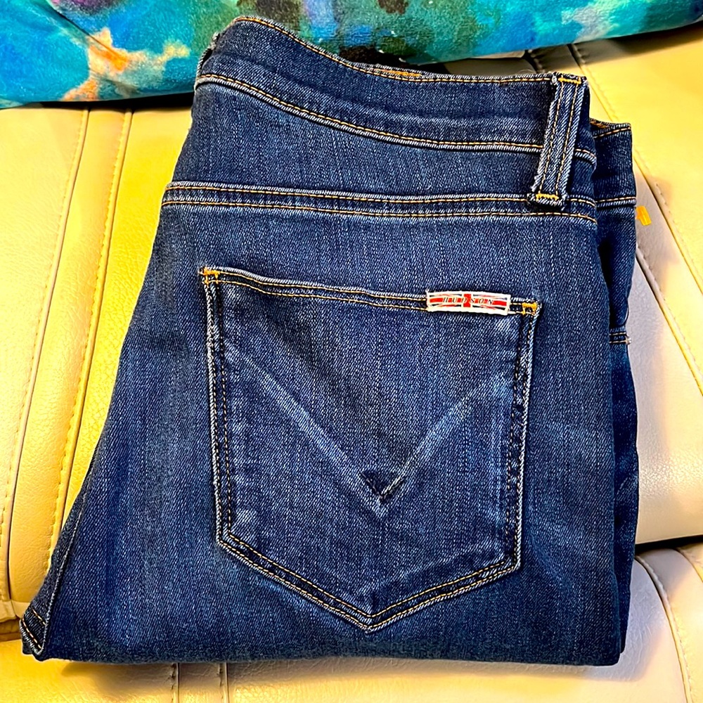 Hudson Nico Midrise Super Skinny Size 28 in Obscurity